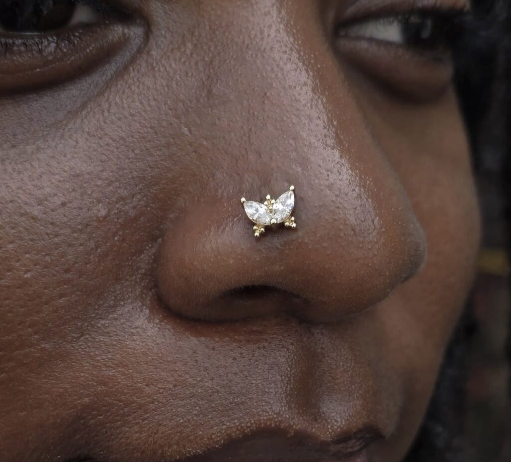 Nostril piercing